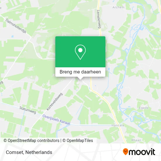 Comset kaart