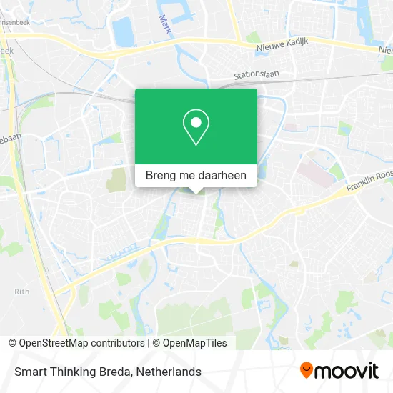 Smart Thinking Breda kaart