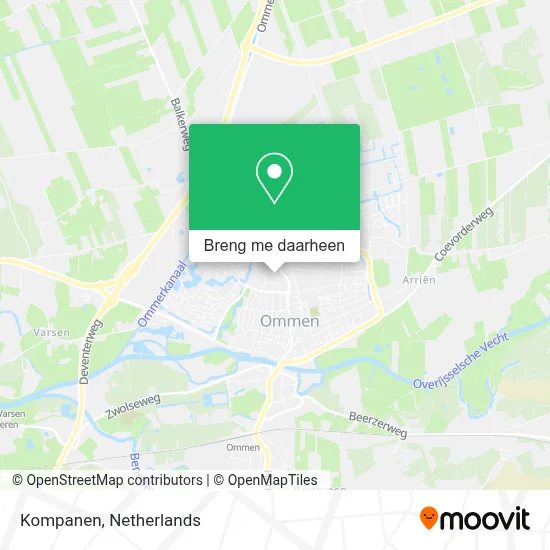 Kompanen kaart