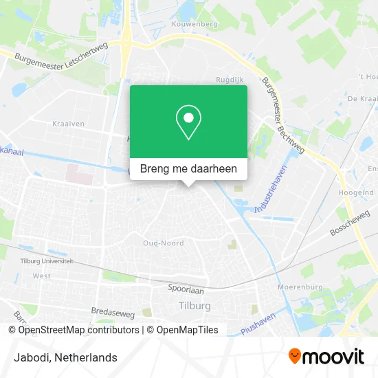 Jabodi kaart