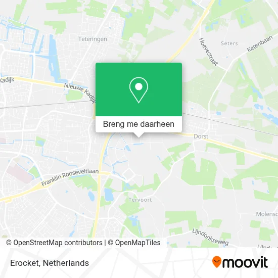 Erocket kaart