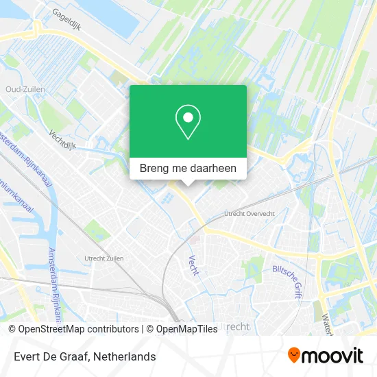 Evert De Graaf kaart