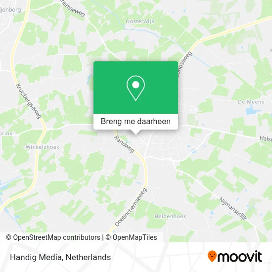 Handig Media kaart