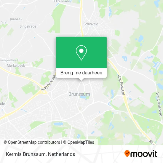 Kermis Brunssum kaart