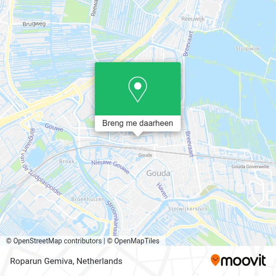 Roparun Gemiva kaart