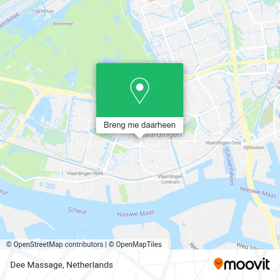 Dee Massage kaart