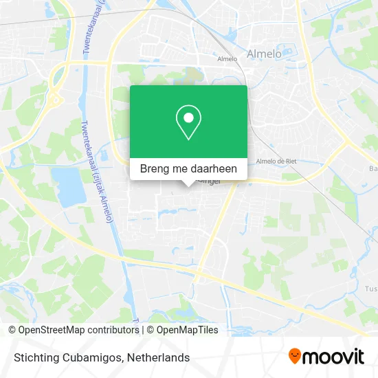 Stichting Cubamigos kaart