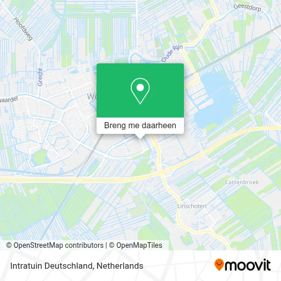 Intratuin Deutschland kaart