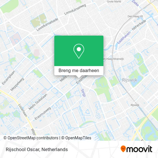 Rijschool Oscar kaart