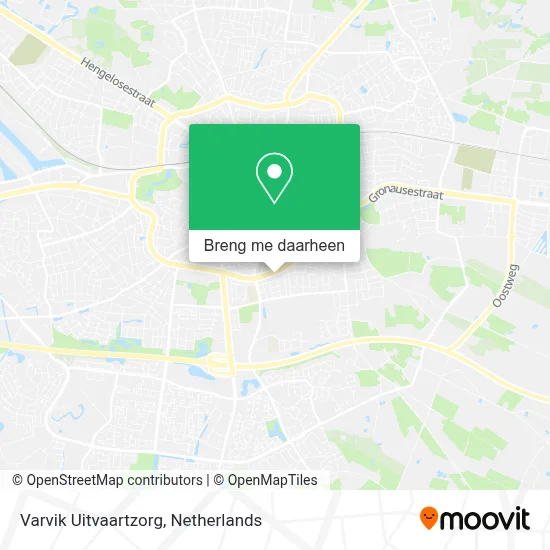 Varvik Uitvaartzorg kaart