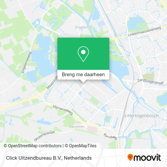 Click Uitzendbureau B.V. kaart