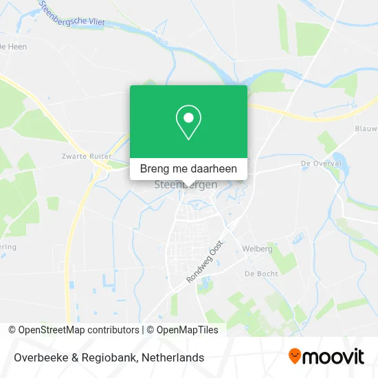 Overbeeke & Regiobank kaart
