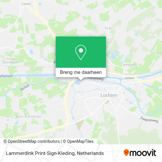 Lammerdink Print-Sign-Kleding kaart