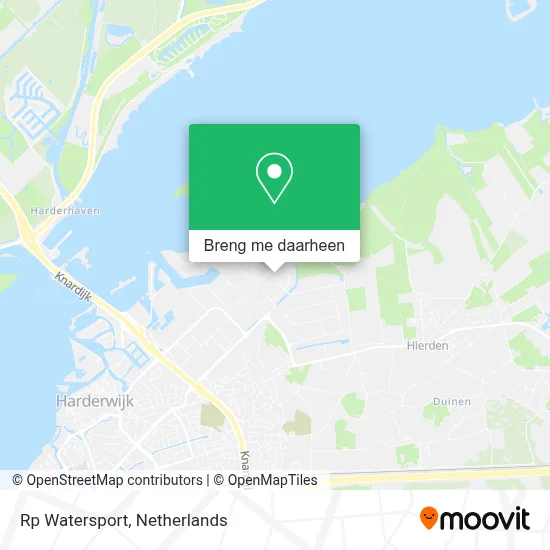 Rp Watersport kaart