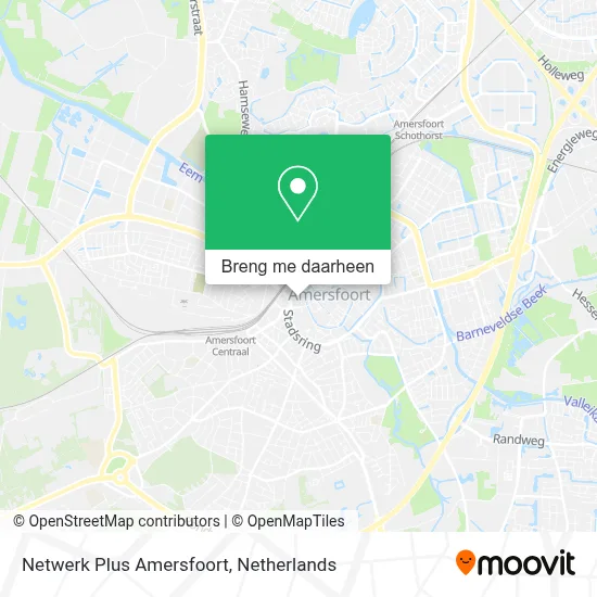 Netwerk Plus Amersfoort kaart