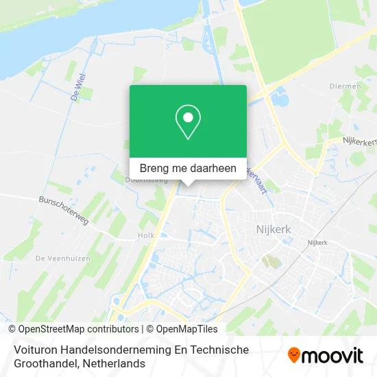Voituron Handelsonderneming En Technische Groothandel kaart