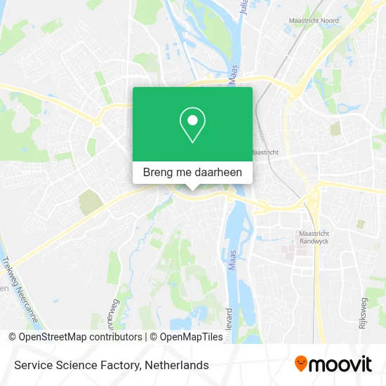 Service Science Factory kaart