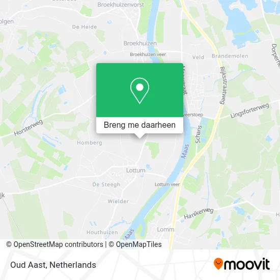 Oud Aast kaart