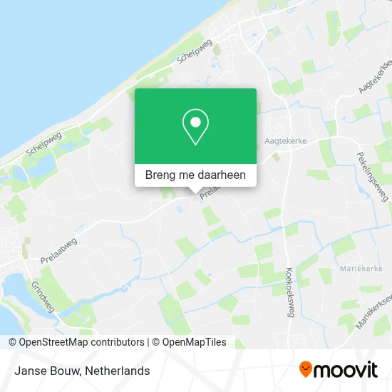 Janse Bouw kaart