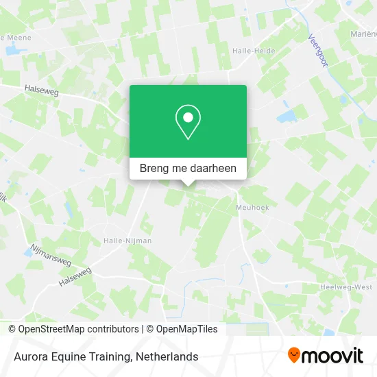 Aurora Equine Training kaart