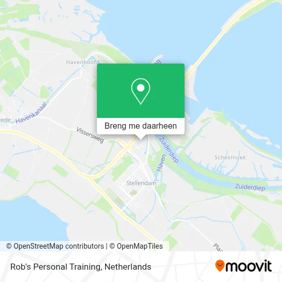 Rob's Personal Training kaart