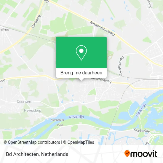 Bd Architecten kaart