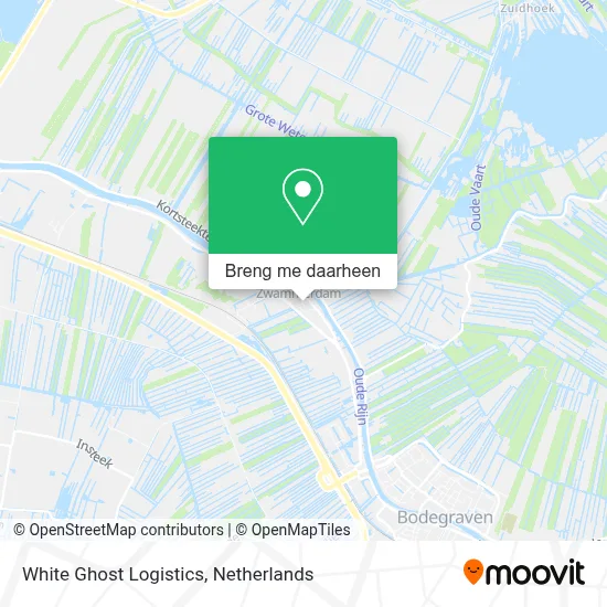 White Ghost Logistics kaart