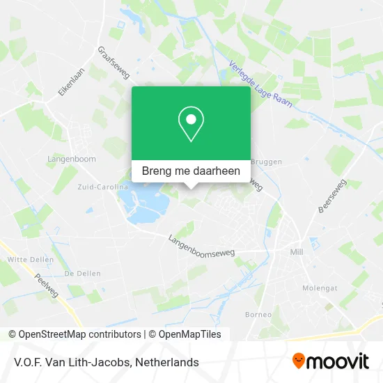 V.O.F. Van Lith-Jacobs kaart