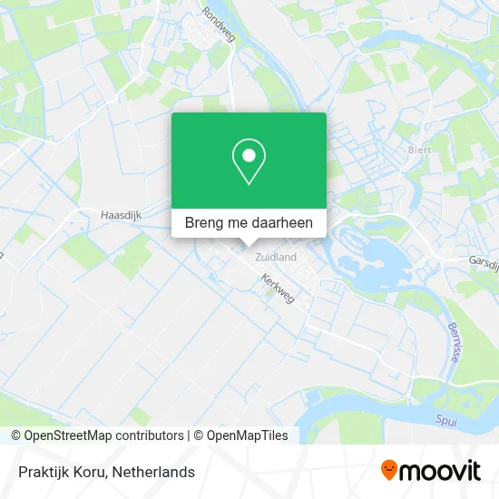 Praktijk Koru kaart