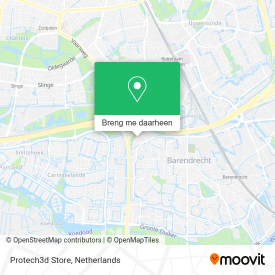 Protech3d Store kaart