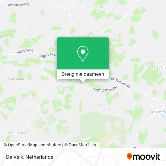 De Valk kaart