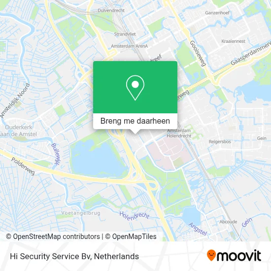Hi Security Service Bv kaart