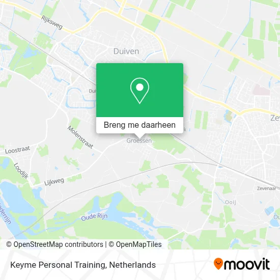 Keyme Personal Training kaart