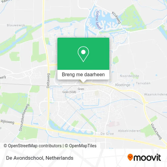 De Avondschool kaart