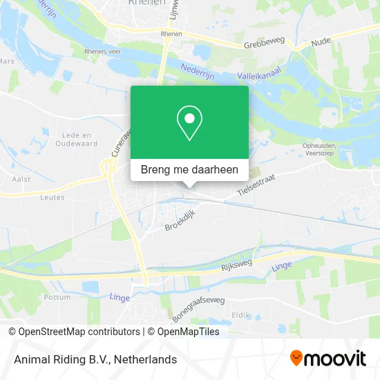 Animal Riding B.V. kaart