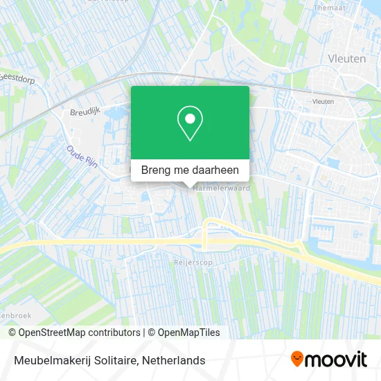 Meubelmakerij Solitaire kaart