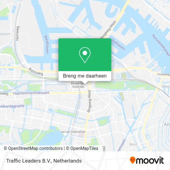 Traffic Leaders B.V. kaart