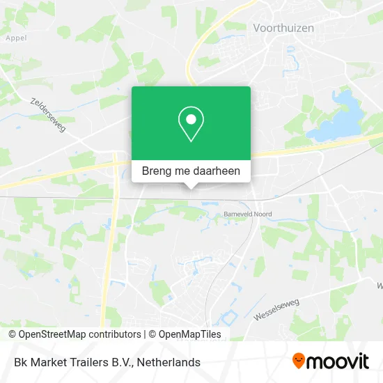 Bk Market Trailers B.V. kaart