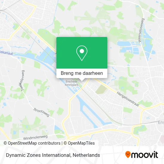 Dynamic Zones International kaart