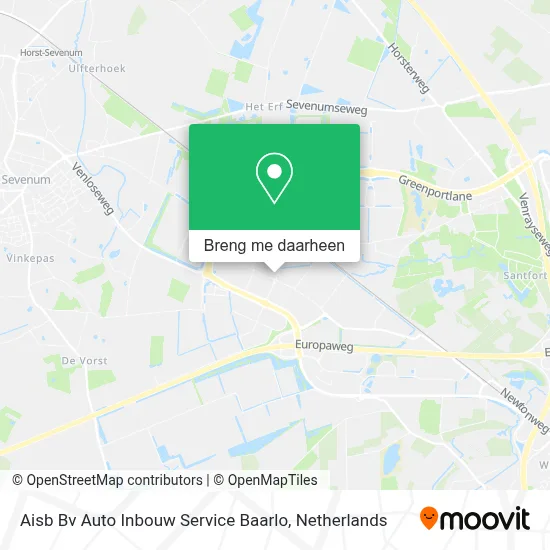 Aisb Bv Auto Inbouw Service Baarlo kaart