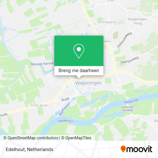 Edelhout kaart