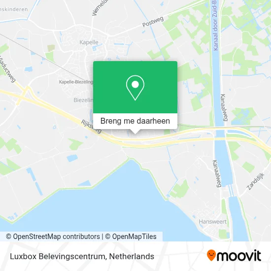 Luxbox Belevingscentrum kaart