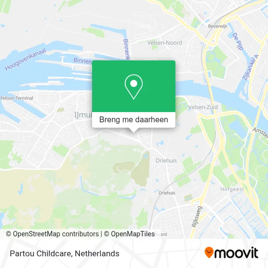 Partou Childcare kaart