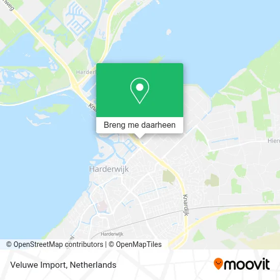 Veluwe Import kaart