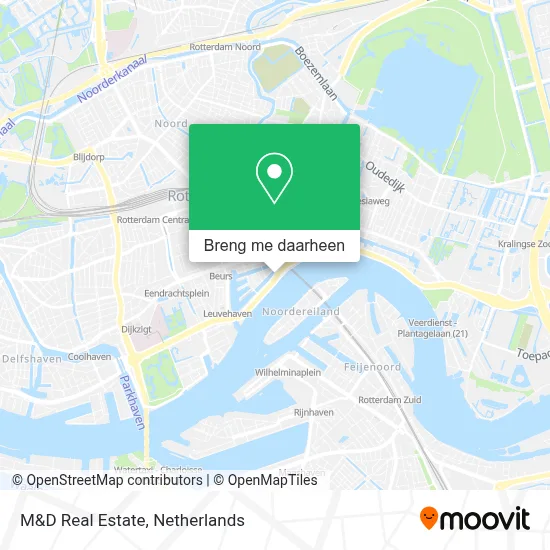 M&D Real Estate kaart