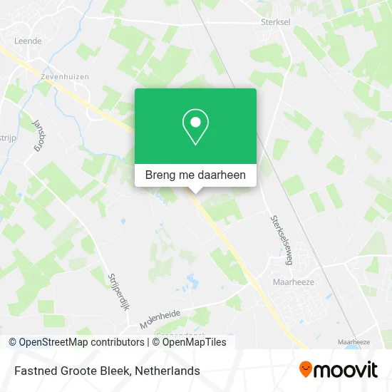 Fastned Groote Bleek kaart