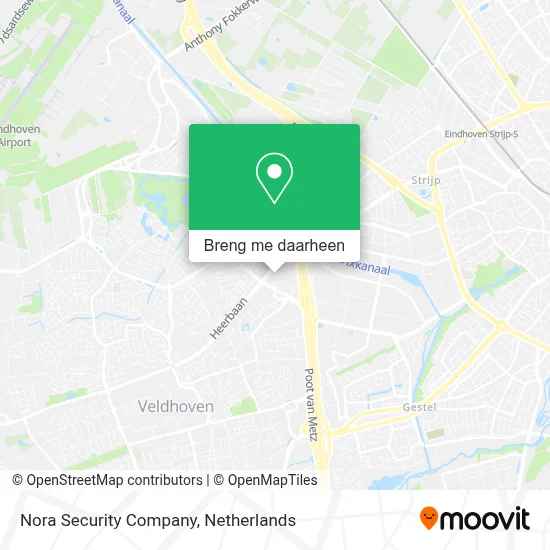 Nora Security Company kaart