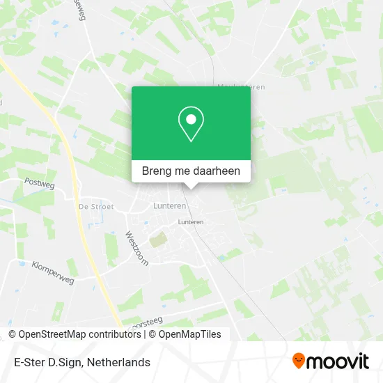 E-Ster D.Sign kaart