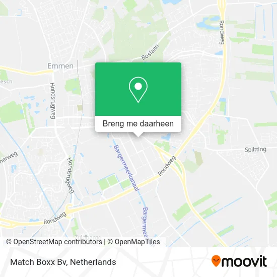 Match Boxx Bv kaart