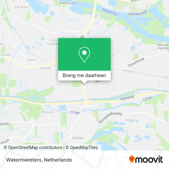 Watermeesters kaart